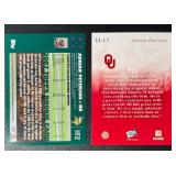 2-Card Adrian Peterson Minnesota Vikings Rookie Football Card Lot