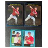 3-Card Adam Wainwright Rookie Atlanta Braves Baseball Card Lot