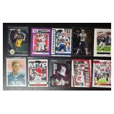 10-Card Tom Brady Parallel/Insert New England Patriots/Tampa Bay Buccaneers Football Card Lot