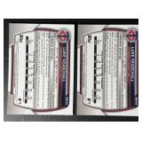 2-Card 2023 Bowman 1st Chrome Luke Keaschall Rookie Minnesota Twins Baseball Card Lot