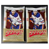 (2) 2024-2025 Upper Deck MVP Hobby Hockey Card Pack