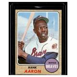 Hank Aaron 1968 Topps #110 Vintage Baseball Card