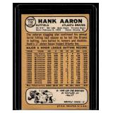 Hank Aaron 1968 Topps #110 Vintage Baseball Card