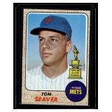 Tom Seaver Rookie Cup 1968 Topps #45 Vintage Baseball Card