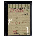 Reggie Jackson RARE Unredeemed Auto Redemption Card 1995 Upper Deck Trade Card