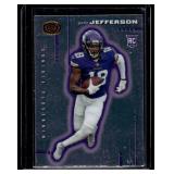 Justin Jefferson RC 2020 Chronicles Dynagom #D-9 Rookie Minnesota Vikings Football Card