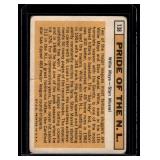 Willie Mays / Stan Musioal 1963 Topps Pride of the NL #138 Vintage Baseball Card