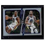 Steph Curry / Chris Paul 2023-24 Donruss Opric Prizm #5 Basketball Card