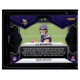 JJ McCarthy RC NFL Debut 2024 Mosaic #275 Rookie Minnesota Vikings Football Card