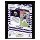 JJ McCarhty RC 2024 Absolute #110 Rookie Minnesota Vikings Football Card