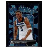 Anthony Edwards My House! Insert 2024-25 Donruss Optic Prizm #2 Minnesota Timberwolves Basketball Card