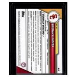 Bronny James Bowman 1st 2024 Bowman Chrome University #95 Basketball Card