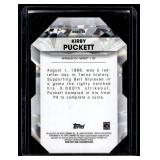 Kirby Puckett Diecut 2022 Topps Diamond Greats #DGDC-38 Minnesota Twins Baseball Card