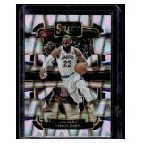LeBron James Lava Refractor Prizm 2023-24 Select Concourse #66 Basketball Card