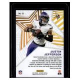 Justin Jefferson Shining Stars 2023 Illusions #13 Minnesota Vikings Football Card