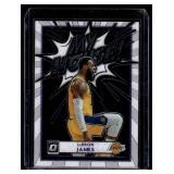 LeBron James My House! Insert 2020-21 Donruss Optic #4 Basketball Card