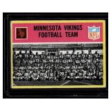 Minnesota Vikings Team Card 1967 Philadelphia #97 Vintage Football Card