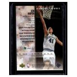 Dirk Nowitzki Black Diamond RC 1999 Upper Deck #92 Rookie Basketball Card