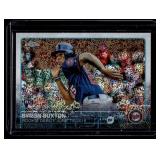 Byron Buxton RC Pulsar Refractor 2015 Topps Chrome #US136 Rookie Minnesota Twins Baseball Card