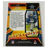 Ezekiel Elliott /10 Explosive SSP Gold Insert 2021 Absolute #E11 Numbered 04/10 Football Card