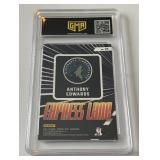 Anthony Edwards GMA 10 Gem Mint 2023 Donruss Optic Express Lane #24 Minnesota Timberwolves Basketball Card