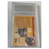 Drew Brees / Mike Alstott Graded 8 NM-MT 2001 Topps Combos Pride of Purdue #TC15 Football Card