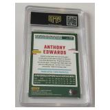 Anthony Edwardsa GMA 9 Mint 2023 Donruss #137 Minnesota Timberwolves Basketball Card