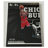 DeMar DeRozan /99 2023-24 Noir Icon Edition #88 Numbered 50/99 Basketball Card
