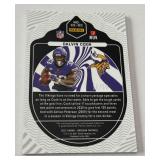 Dalvin Cook /50 Patch 2021 Obsidian Cutting Edge #CS-DC Minnesota Vikings Football Card