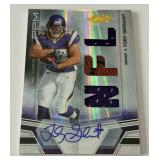 Toby Gerhart Auto Multi-Relic RC /299 2010 Absolute Memorabilia Rookie Premiere #212 Numbered 086/299 Minnesota Vikings Football Card