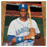Ken Griffey Jr. Rookie Year Photo 1989 MLB Barry Colla Baseball Card RC