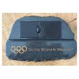 Miracle On Ice 1980 Team USA Hockey Limited Edition /5,000 Memorable Moments Photo New In Package w/ Stand