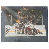 Miracle On Ice 1980 Team USA Hockey Limited Edition /5,000 Memorable Moments Photo New In Package w/ Stand