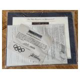 Miracle On Ice 1980 Team USA Hockey Limited Edition /5,000 Memorable Moments Photo New In Package w/ Stand