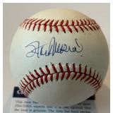 Stan Musial Auto Ball PSA COA Rawlings ONLB White Baseball