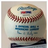 Robin Yount Auto Ball PSA COA Rawlings OALB Budig Baseball