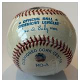 Dave Winfield Auto Ball Inscribed "HOF 2001" MLB and Steiner COA Rawlings OALB Budig Baseball