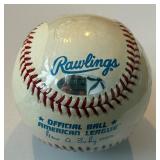 Dave Winfield Auto Ball Inscribed "HOF 2001" MLB and Steiner COA Rawlings OALB Budig Baseball