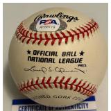 Orlando Cepeda Auto Ball PSA COA Rawlings ONLB Baseball