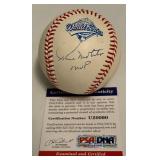Paul Molitor Auto Ball Inscribed "MVP" 1993 World Series Official Rawlings Baseball