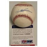 Hideki Matsui Auto Ball PSA COA Rawlings OMLB Selig Baseball