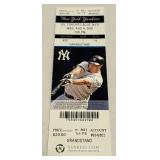 Alex Rodriguez 600th Home Run Full Ticket Stub - August 4, 2010 New York Yankees Baseball