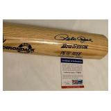 Pete Rose Auto Bat With PSA COA Rawlings Adirondack Big Stick Professional Model Rose Baseball Bat