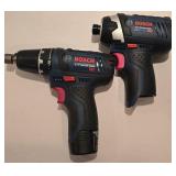 LL-FR - Bosch 12V Lithium-Ion Cordless Drill and Impact Driver Set with Charger, Battery, Bits and Case