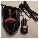 LL-FR - Bosch 12V Lithium-Ion Cordless Drill and Impact Driver Set with Charger, Battery, Bits and Case