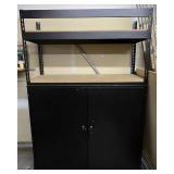 G - Locking Tool Cabinet with Keys, Upper Shelving, and 5 Extra 24x48 Inch Plywood Sheets