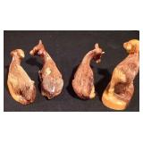 LL-CL - Hand-Carved Olive Wood Nativity Set with Disassemblable Stable and Figures