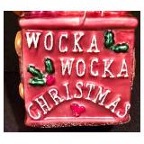 LL-CL - 8-Inch Fozzie Bear Wocka Wocka Christmas Glass Ornament