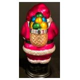 LL-CL - Dept 56 16.5-Inch Santa Claus Figure with Gift Basket