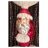 LL-CR - Christopher Radko 1990 Santa Glass Ornament 90-087-0